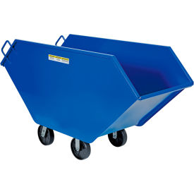 Vestil™ Steel Chip & Waste Truck 1-7/16 Cu. Yd. 1500 lb. Capacity Blue CHIP-17.5