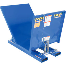 Vestil™ Steel Open Sided Hopper 1 Cu. Yd. 2000 lb. Capacity Blue D-NS-100-LD