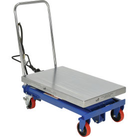 Pneumatic-Hydraulic Mobile Scissor Lift Table AIR-1000 1000 Lb. Capacity AIR-1000