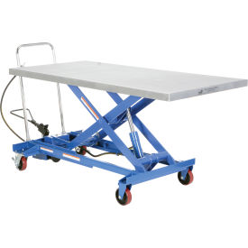Pneumatic-Hydraulic Mobile Scissor Lift Table AIR-1000-LD 1000 Lb. Cap. AIR-1000-LD