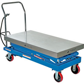 Pneumatic-Hydraulic Mobile Scissor Lift Table AIR-1500-D 1500 Lb. Cap. AIR-1500-D