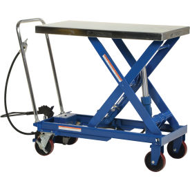 Pneumatic-Hydraulic Mobile Scissor Lift Table AIR-1750 1750 Lb. Cap. AIR-1750