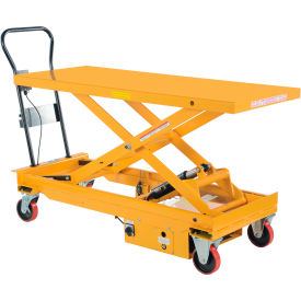 DC Power Hydraulic Scissor Cart - Single - CART-1000-LD-DC CART-1000-LD-DC