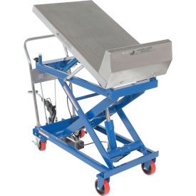 Vestil™ Steel Scissor Lift Table Foot Pump 33-1/2