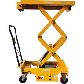Vestil™ Partially SS Hydraulic Elevating Cart 39-3/4