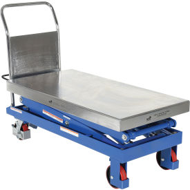 Hydraulic Elevating Cart CART-1500-D-TS 47 x 24 1500 Lb. Cap. CART-1500-D-TS