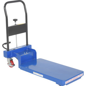 Low Profile Auto-Shift Hydraulic Scissor Lift Cart 200 Lb. Capacity CART-200-LP-AS