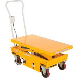 Vestil™ Steel DC Powered Scissor Cart 40