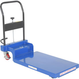 Low Profile Auto-Shift Hydraulic Scissor Lift Cart 400 Lb. Capacity CART-400-LP-AS