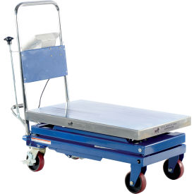 Mobile Scissor Lift Table with Integral Scale CART-500-SCL 500 Lb. Cap. CART-500-SCL