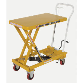 Auto-Shift Hydraulic Elevating Mobile Lift Table CART-550-AS 550 Lb. Capacity CART-550-AS