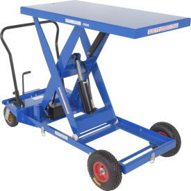 Pneumatic Tire Hydraulic Elevating Cart CART-PN-1000 1000 Lb. Capacity CART-PN-1000