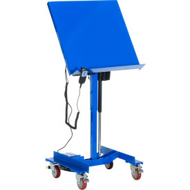 Vestil™ Steel Linear Actuated Mobile Tilting Work Table 24