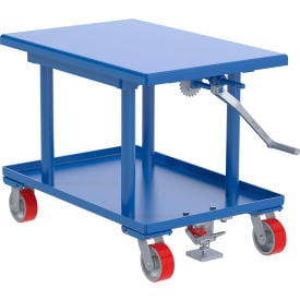 Hand Crank Operated Mechanical Post Table MT-2436-HP 24 x 36 High Profile MT-2436-HP