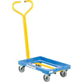 Vestil Plastic Dolly with Handle PDH-1624 500 Lb. Capacity PDH-1624
