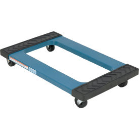 Vestil™ Plastic Dolly with Rubber Ends & Hard Rubber Casters 1000 lb. Capacity 30