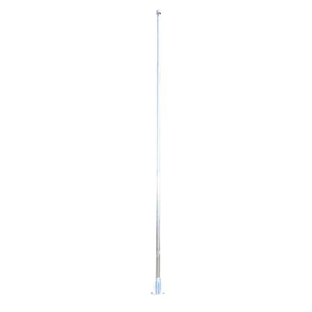 Stainless Steel Flagpole, 25 ft. Height MPN:FLP-25-SS