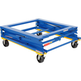 Vestil™ Adjustable Pallet Stand with Casters 48-13/16