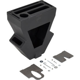 Vestil™ Recycled Plastic Crown Pallet Truck Caddy P-CADDY-BK-CWN