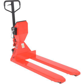 Vestil™ Low Profile Pallet Truck w/ Scale and Printer 5000 lb. Cap. 22-3/8