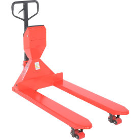 Vestil™ Low Profile Pallet Truck with Scale 5000 lb. Capacity 27-1/2