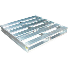 Vestil™ Open Deck Pallet Aluminum 2 Way Fork Entry 6000 lbs. Cap. 48