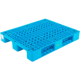 Rackable Open Deck Pallet HDPE 4-Way Entry 47-1/8