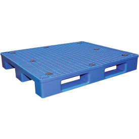 Stackable Open Deck Pallet Plastic 2-Way & 4-Way 47