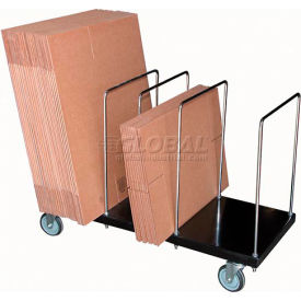 Vestil Portable Carton Storage Truck Single Level CTPT-1844-CK 400 Lb. Capacity CTPT-1844-CK