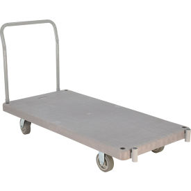 Vestil™ Plastic Heavy Duty Platform Truck 63-1/2