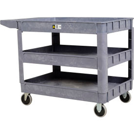 Vestil™ Utility Service Cart w/3 Shelves 550 lb. Capacity 45