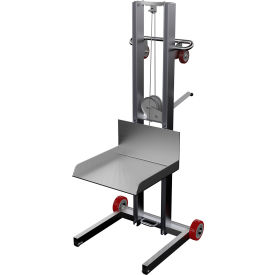 Vestil Aluminum Lite Load Lift ALLPW-500-FW - Winch Operation ALLPW-500-FW