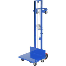 Vestil Steel Construction Lite Load Lift LLW-242060-4SFL - Winch Operation LLW-242060-4SFL