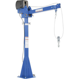AC Powered Jib Crane 2000 lb. Capacity 63-1/4