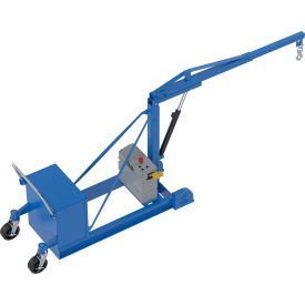 Vestil™ Steel DC Counter Balance Floor Crane 1000 Lb. Capacity Blue CBFC-1000-DC