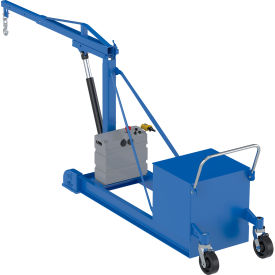 Vestil™ Steel DC Counter Balance Floor Crane 2000 Lb. Capacity Blue CBFC-2000-DC