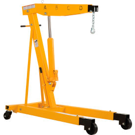 Floor Crane with Telescopic Boom EHN-60-T 6000 Lb. Capacity EHN-60-T