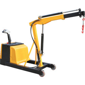 Electric Powered Counter Balanced Floor Crane 1500 lb. Retracted Capacity EPFC-CB-15