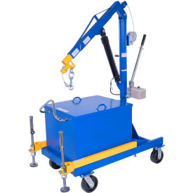 Vestil™ Steel Portable Cantilever Hoist 4000 lb. Capacity Blue P-JIB-4
