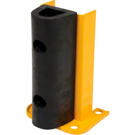 Steel Rack Guard With Rubber Bumper 7-3/4