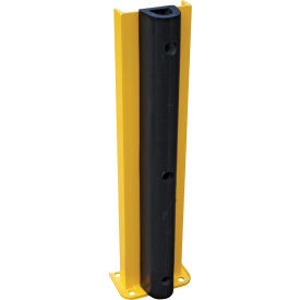 Steel Rack Guard With Rubber Bumper 7-13/16