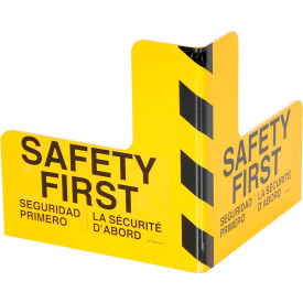 Steel Corner Guard With Safety First Message 16