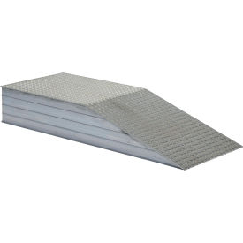 Vestil™ Aluminum Heavy Duty Wheel Riser 120''L x 24''W 30000 Lb. Capacity Silver ATWR-24-12-120