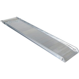 Vestil™ Aluminum Wheel Walk Ramp with Overlapping 120''L x 28''W 2200 Lb. Capacity Silver AWR-28-10A