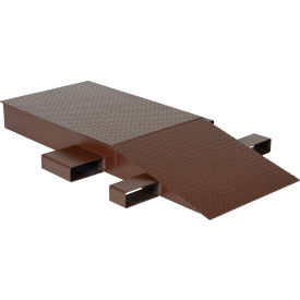 Vestil™ Steel Wheel Riser 60''L x 38-1/2''W 40000 Lb. Capacity Brown SWR-24-6-60