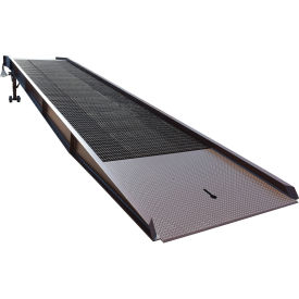 Vestil™ Steel Overlap Yard Ramp 432''L x 102-3/8''W 16000 lb. Capacity Earth Tone Brown YR-16-8436