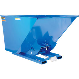 Vestil™ Steel Medium Duty D-Style Self Dumping Hopper 2-1/2 Cu. Yd. 4000 lb. Capacity Blue D-250-MD