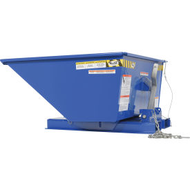 Vestil™ Low-Profile Steel Self-Dumping Forklift Hopper 5/16 Cu. Yd. 2000 lb. Capacity Blue D-33-LD-LP