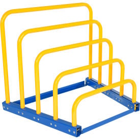 Vestil Steel Variable Height Sheet Rack Knock Down 1500 Lb. Capacity Blue VHSR-4BA-KD