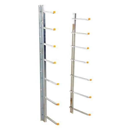 Wall Mounted Material Rack, 1000 lb. MPN:SR-WM